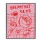 Stupell Industries Breakfast Club Doodles Framed Giclee, design by Jenaya Jackson